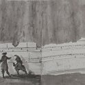 'Salisbury Crags, Edinburgh - centre panel (of 3)'